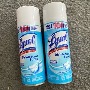 12.5oz Disinfecting spray bundle. TWO for $30
